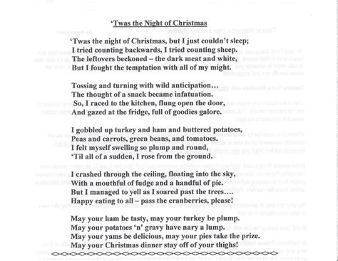 Printable Twas The Night Before Christmas Poem