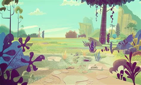 CARTOON BACKGROUNDS on Behance