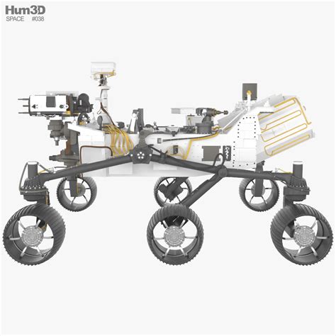 3D model of Perseverance rover in 2021 | 3d model, Stl file format, Spacecraft