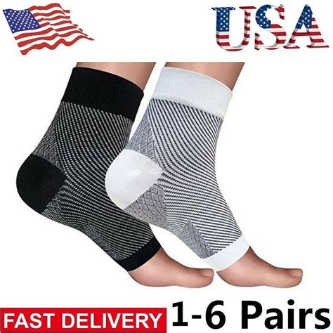 Foot Ankle Sleeve Anti Fatigue Compression Swelling Relief Socks - Walmart.com - Walmart.com