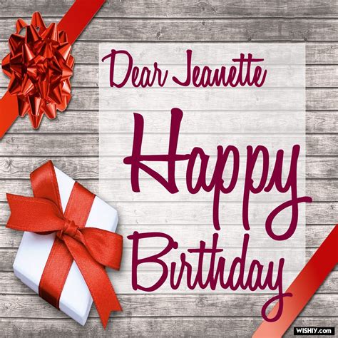 70+ Best Happy Birthday Jeanette Images (2024) Quotes, Wishes & Greetings - Birthday Cakes 2024