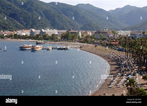 icmeler beach near marmaris Stock Photo - Alamy