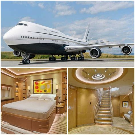 This is the Boeing Business Jet 747-8i, the largest private jet in ...