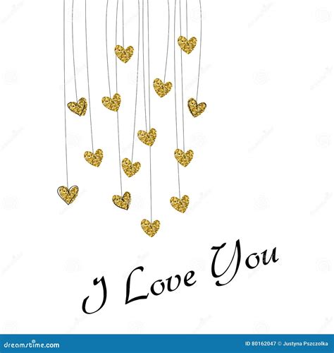 I love you stock illustration. Illustration of black - 80162047