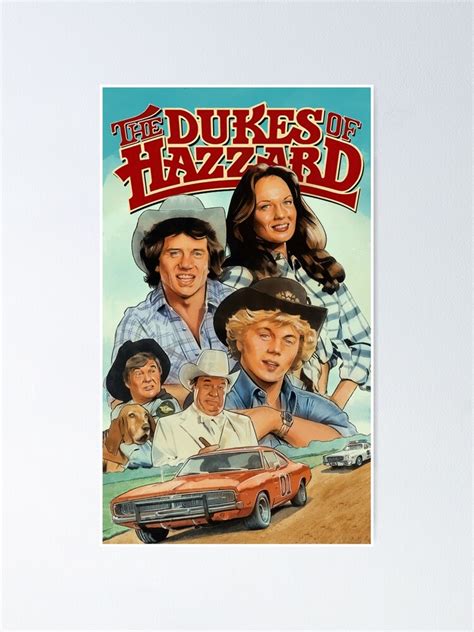 "The Dukes of Hazzard " Poster for Sale by jennypool | Redbubble