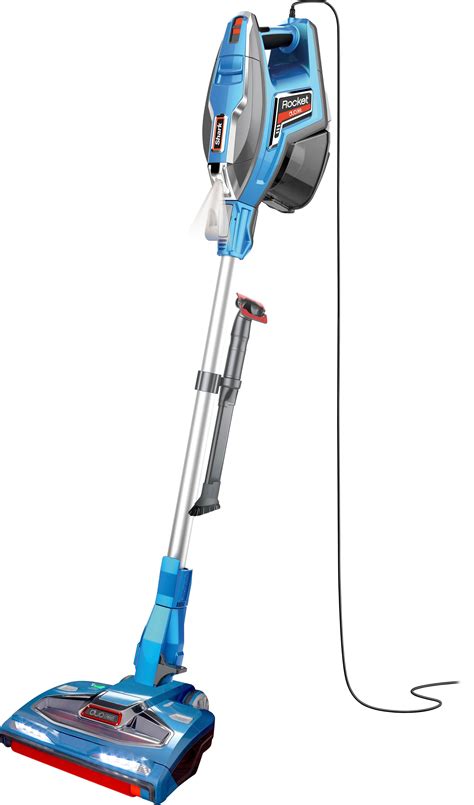 Shark Rocket DuoClean HV381 Bagless Upright Vacuum Plasma blue HV381 - Best Buy