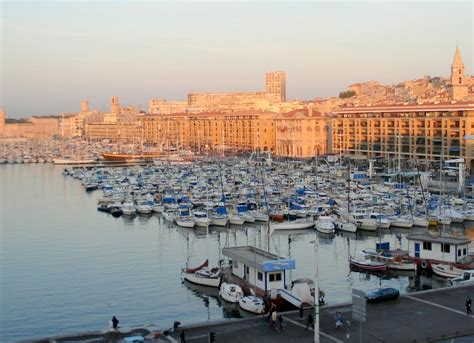 Old Port of Marseille, Marseille, Provence-Alpes-Cote d'Azur, France ...