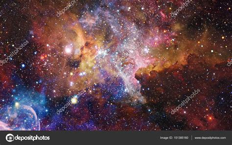 Nebulae and galaxies. Elements of this Image Furnished by NASA Stock Photo by ©NASA.image 151385160