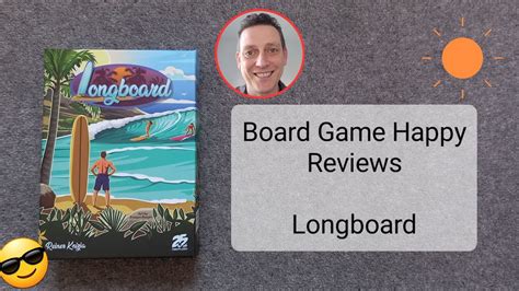 Longboard review by Board Game Happy - YouTube