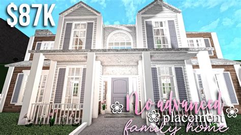 Bloxburg House 60K No Advanced Placing