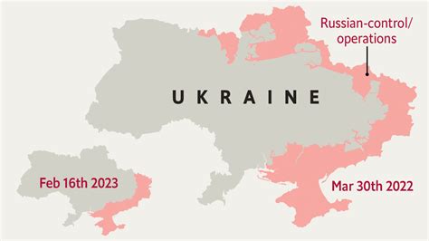 Russia Ukraine Conflict Map