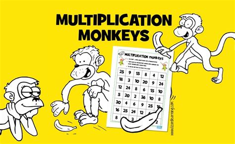 Multiplication Monkeys - Lizard Learning