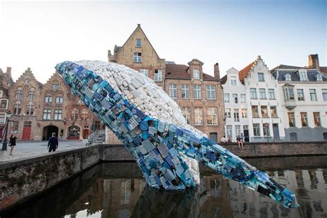 Whale of a Sculpture: Repurposing 5 Tons of Plastic Pollution Ocean ...