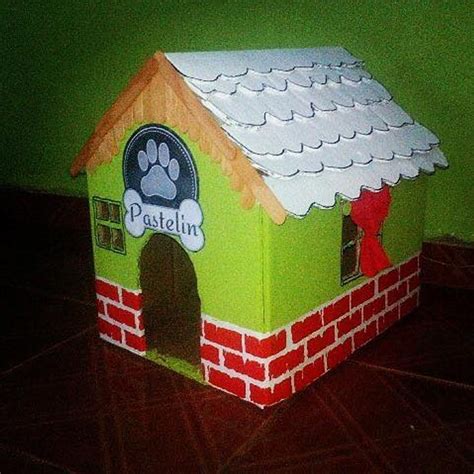 Cardboard Dog House DIY | Upcycle Art