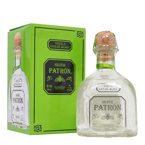 Patron Silver Tequila - 75cl - Spirits from The Grapevine UK