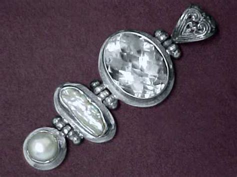 Quartz Crystal Jewelry: natural rock crystal quartz Jewelry