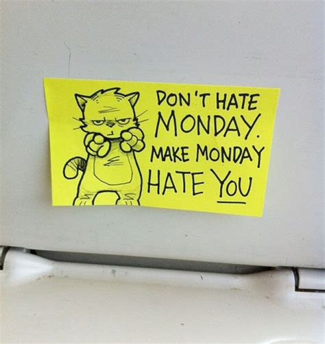 Artist Leaves Cute Motivational Sticky Notes On The Train ...