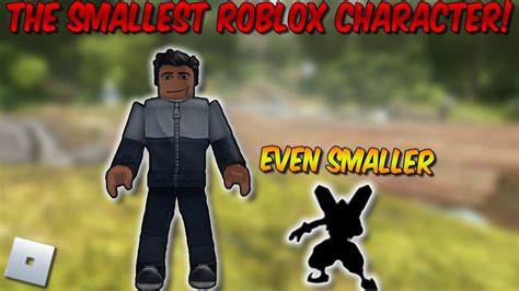 How to make the SMALLEST character in Roblox! (Gameplay - Tutorial - 2021) - YouTube