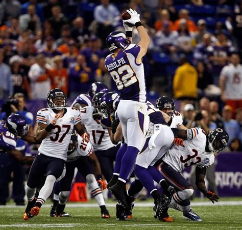 Vikings tight end Kyle Rudolph recovers an onside kick to seal the win ...