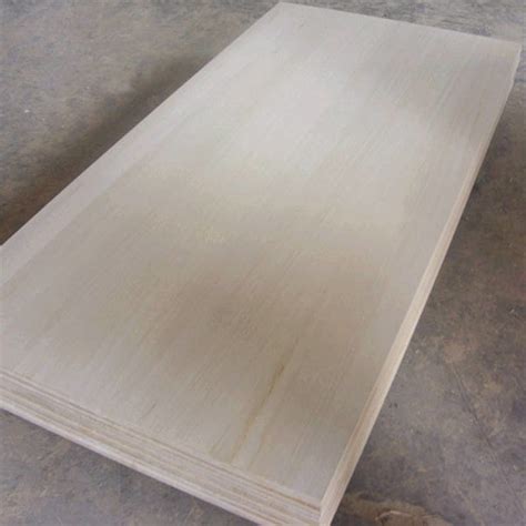 Eco Friendly Paulownia Wood Planks Softwood Furniture Board Lumber Sheet