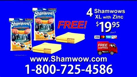 - ShamWow TV Commercial, 'Four ShamWows Plus a ShamWow Mask' - iSpot.tv