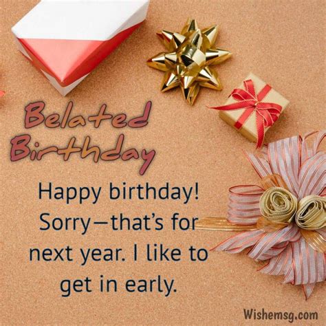 200+ Best Belated Birthday Wishes and Messages & images - Wishemsg.Com