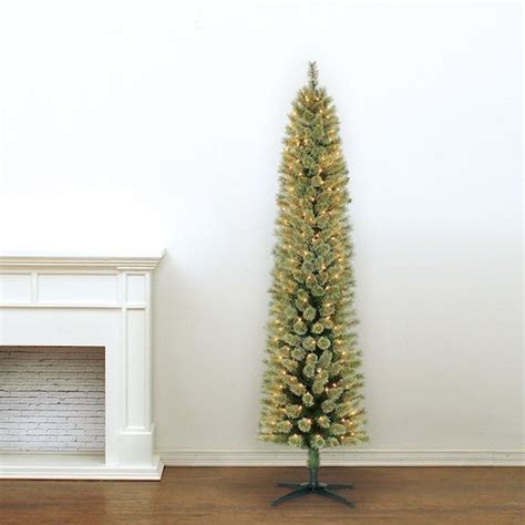 19'' ancho X 7ft altura 40 dlls Michaels | Pencil christmas tree, Christmas tree, Pre lit ...