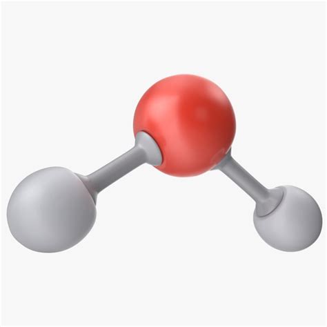 Water molecule 3D - TurboSquid 1164398