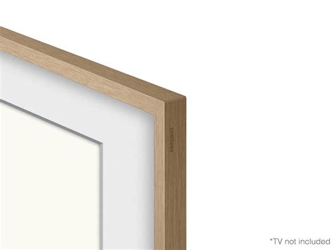 55-Inch Modern Teak TV Bezel | The Frame | Samsung US