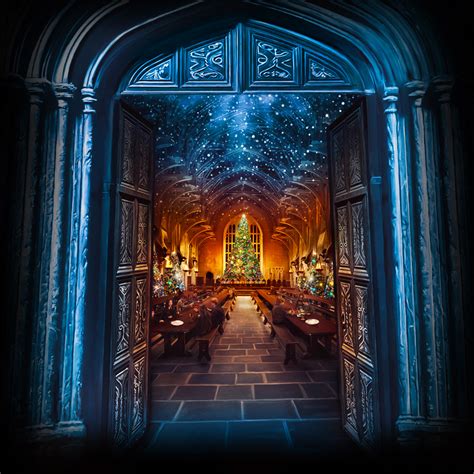 Harry Potter: Christmas at Hogwarts | Behance