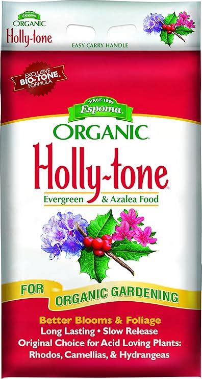 Amazon.com : Espoma Organic Holly-tone 4-3-4 Natural & Organic ...