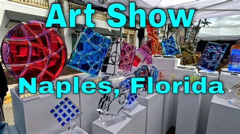 Vibrant Art Scene - Downtown Naples Florida. Florida Art Shows. Downtown 5th Avenue [4K] - YouTube