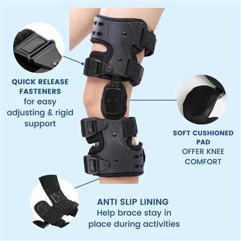 OA Unloader Knee Brace Support Medial or lateral Support – Comfyorthopedic