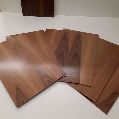 1/8 Walnut Plywood 10 pack MDF Core Hardwood Plywood | Etsy