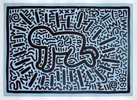 Keith Haring | Radiant Baby (1982) | Artsy