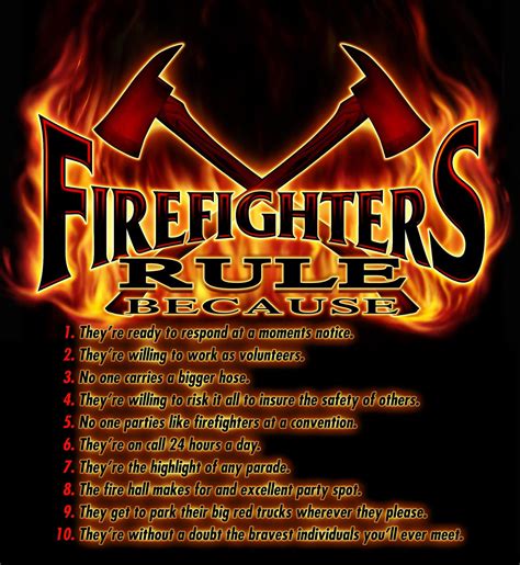 firefighter sayings and quotes | firefighters rule Firefighter Home Decor, Firefighter Humor ...