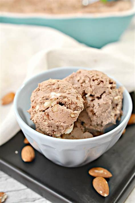 Keto Ice Cream! BEST Low Carb Keto Rocky Road Ice Cream Idea – Quick ...