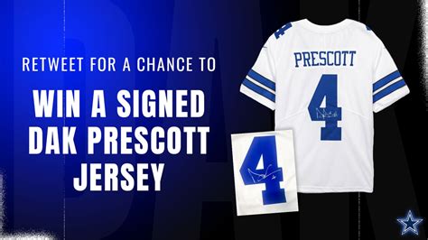 Dak Prescott Jersey Giveaway | 2022