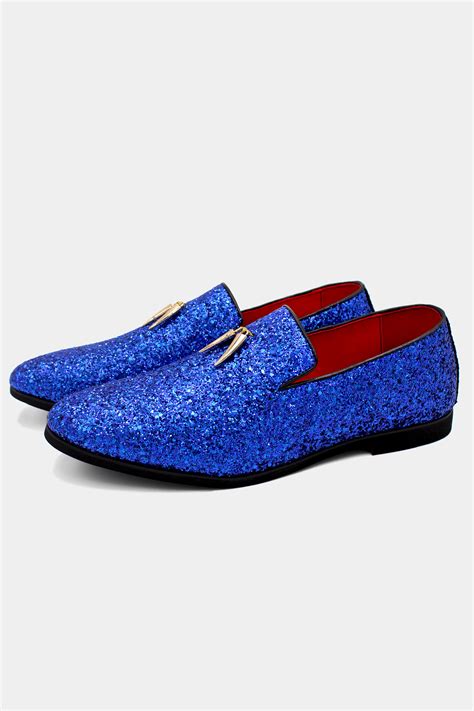 Mens Red Glitter Loafers Modern Dress Shoe Prom Wedding Perfect Tux | lupon.gov.ph