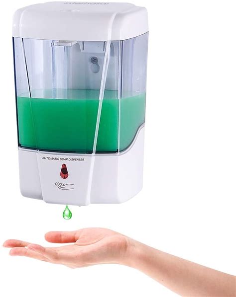 Automatic Soap Dispenser Wall Mount, Hand Sanitizer Dispenser 600ml ...