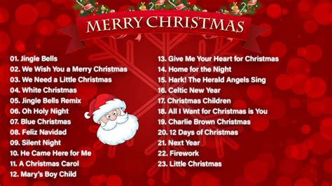 Top 100 Christmas Songs of All Time 🎄 3 Hour Christmas Music Playlist ...