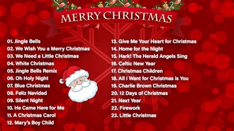 Top 100 Christmas Songs of All Time 🎄 3 Hour Christmas Music Playlist ...