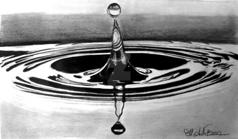 Water Drop Pencil Drawing at PaintingValley.com | Explore collection of Water Drop Pencil Drawing