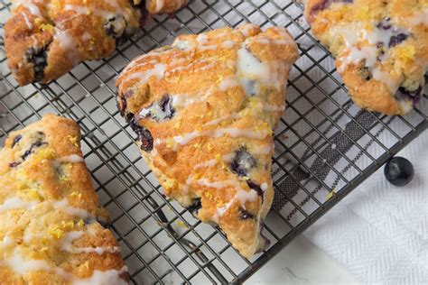 Blueberry Scones Recipe with White Chocolate