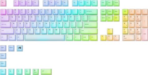 Glorious Polychroma Translucent RGB Keycaps RGB GLO-KC-POLY-RGB - Best Buy