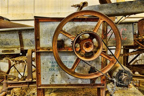 Corn Husker Machine Photograph by Paul Ward - Fine Art America