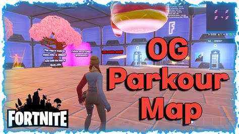 OG Parkour Map [ mow ] – Fortnite Creative Map Code