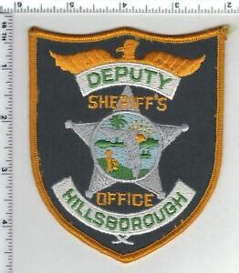 Hillsborough County Sheriff's Office (Florida) 3rd Issue Shoulder Patch ...