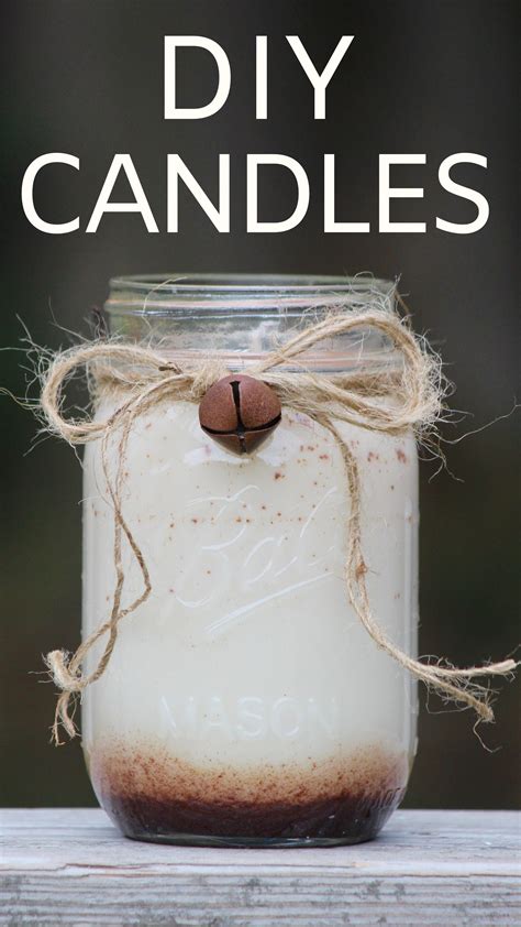 DIY Mason Jar Soy Candles | Candle diy mason jar, Mason jar candles ...