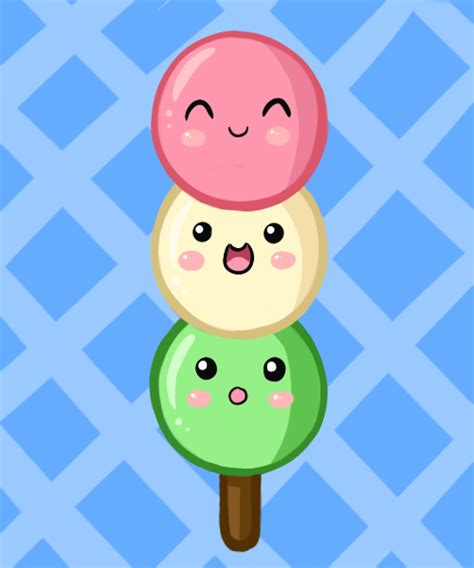 Dessert Food Easy Kawaii Cute Drawings - pic-mayonegg